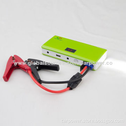 LCD display car jump starter, 12V vehicle, 14,000mAH, fit for mobile, laptop, MP3/4 players
